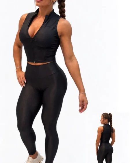 Conjunto Calça Luxo Canelado