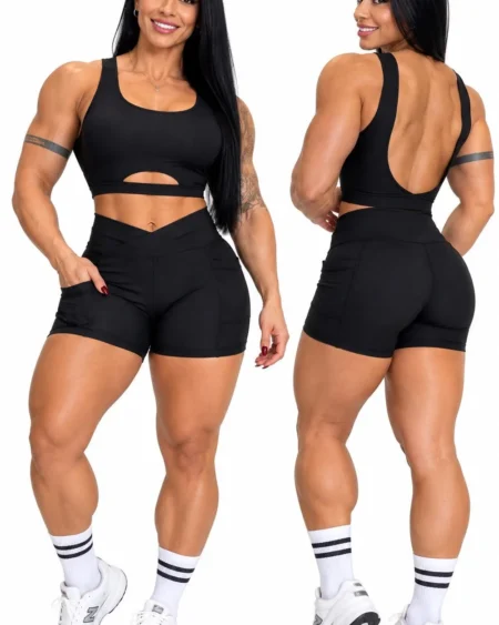 CONJ. SHORT C/ BOLSO